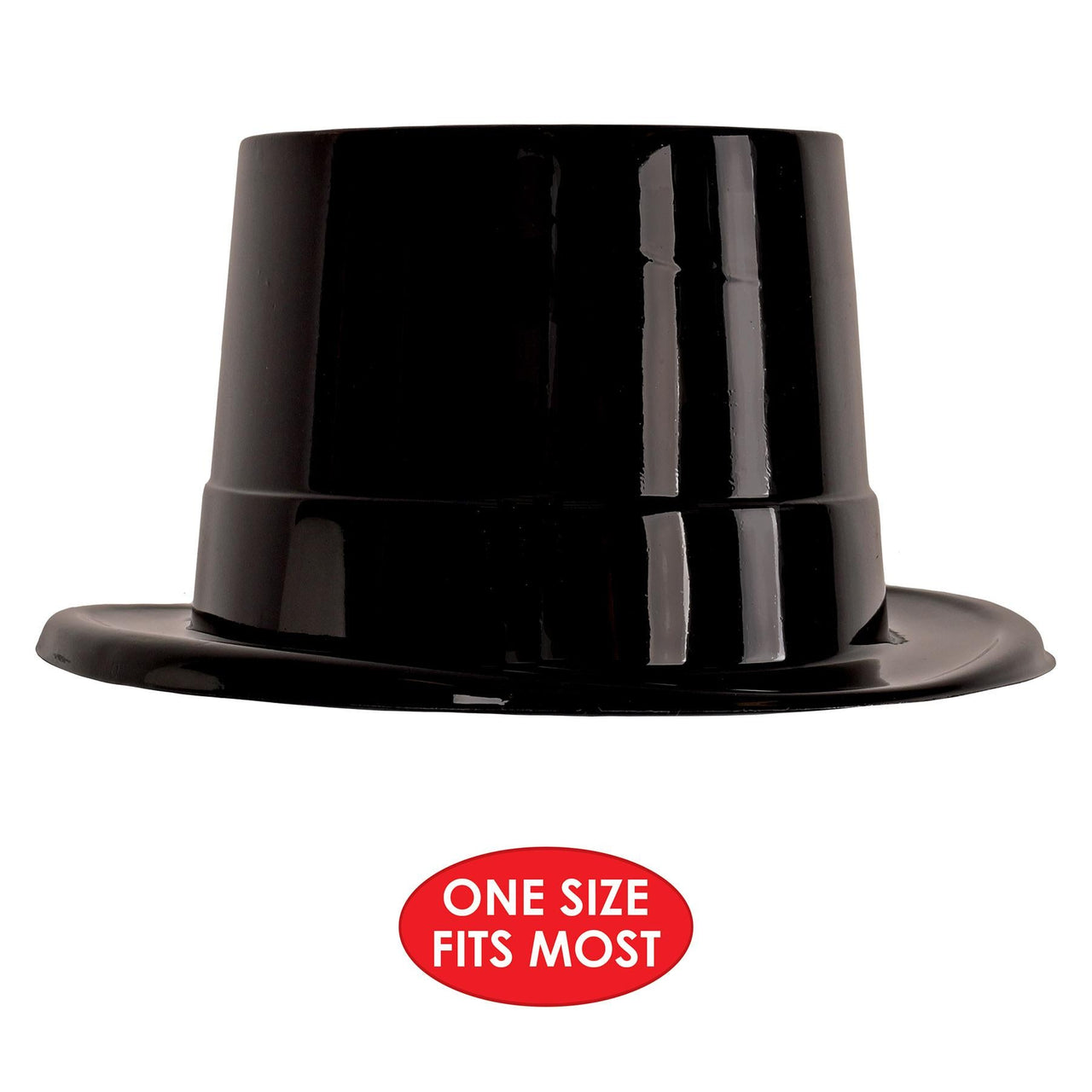 Party Accessories - Black Plastic Topper