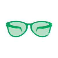 Jumbo Green Novelty Glasses - One Size Fits Most