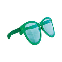 12 Pack Bulk Jumbo Green Novelty Glasses One Size Fits Most