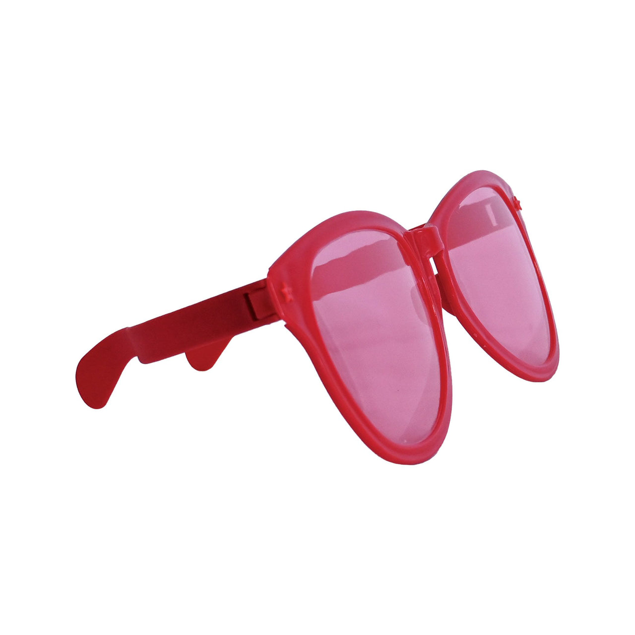 12 Pack Bulk Jumbo Red Novelty Glasses One Size Fits Most