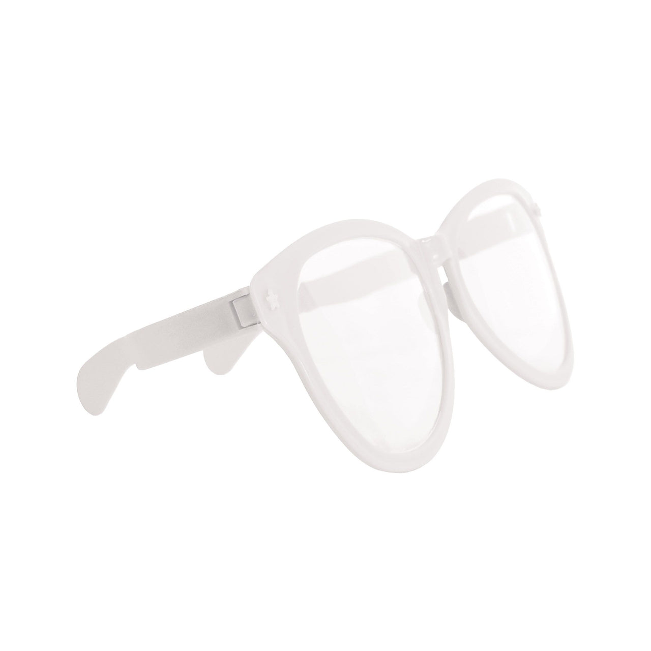12 Pack Bulk Jumbo White Novelty Glasses One Size Fits Most