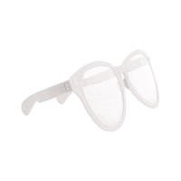 12 Pack Bulk Jumbo White Novelty Glasses One Size Fits Most