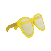 12 Pack Bulk Yellow Jumbo Novelty Glasses One Size Fits Most