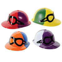 Plastic Jockey Helmets assorted colors - Bulk 48 Pack