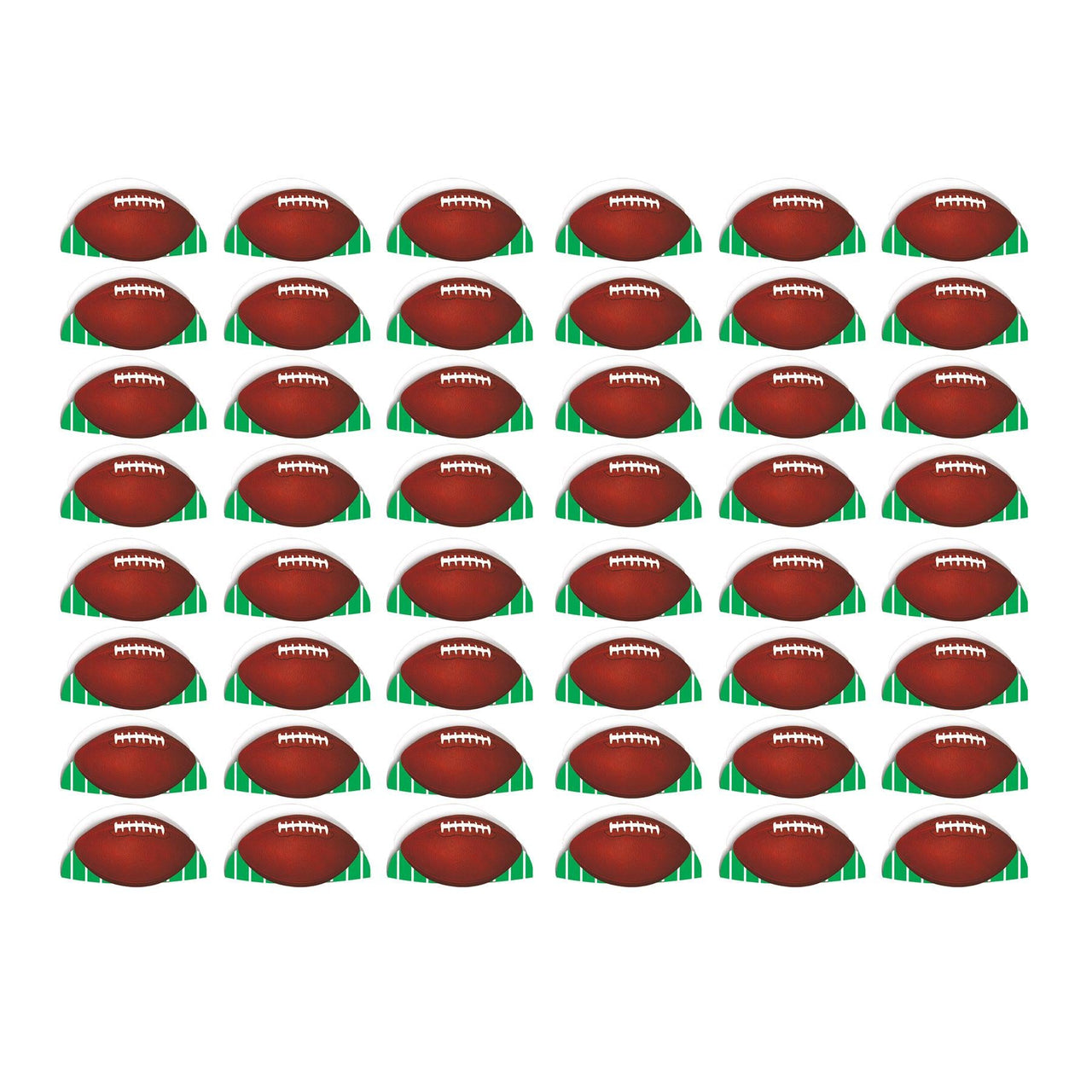 Football Party Supplies - Printed Football Hat