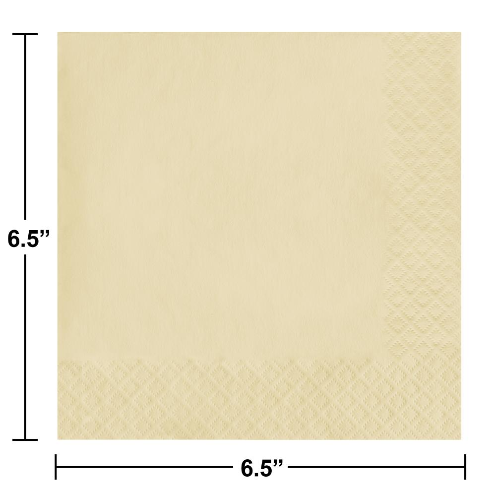 Ivory Luncheon Napkin 2Ply (50/Pkg)