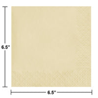 Ivory Luncheon Napkin 2Ply (50/Pkg)