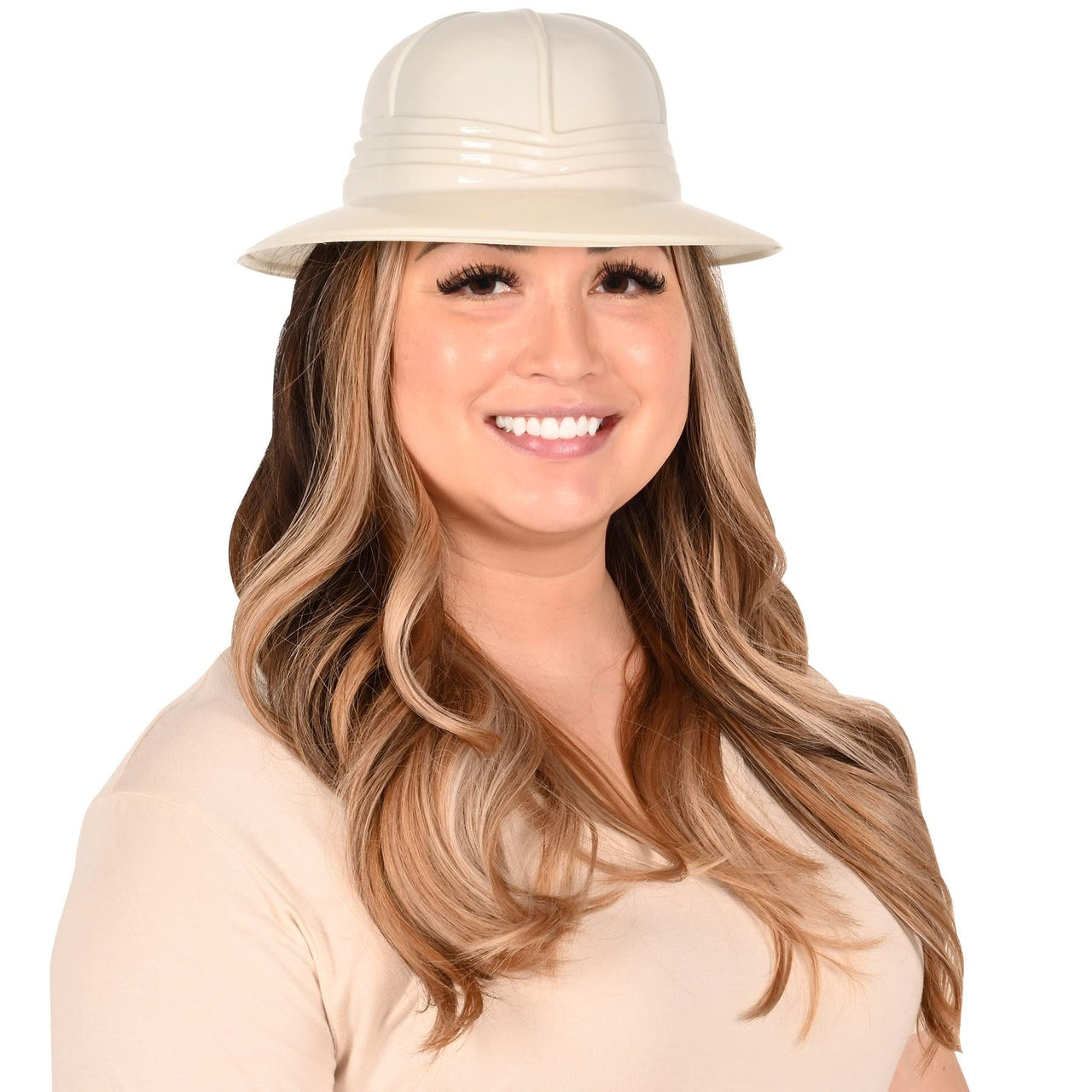 48 Pack Bulk Plastic Sun Helmet