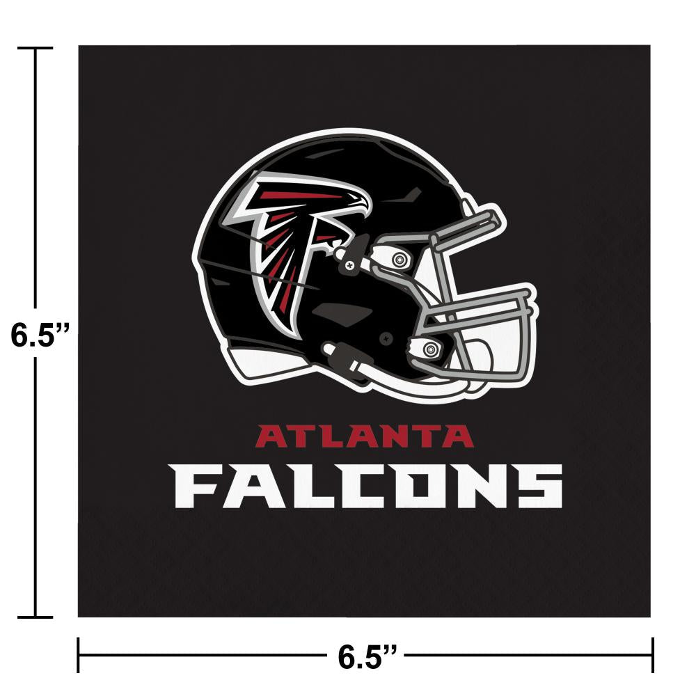 192/Case Bulk Atlanta Falcons Luncheon Napkins
