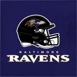 Baltimore Ravens Napkins, 16 ct