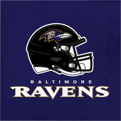 Baltimore Ravens Napkins (16/Pkg)