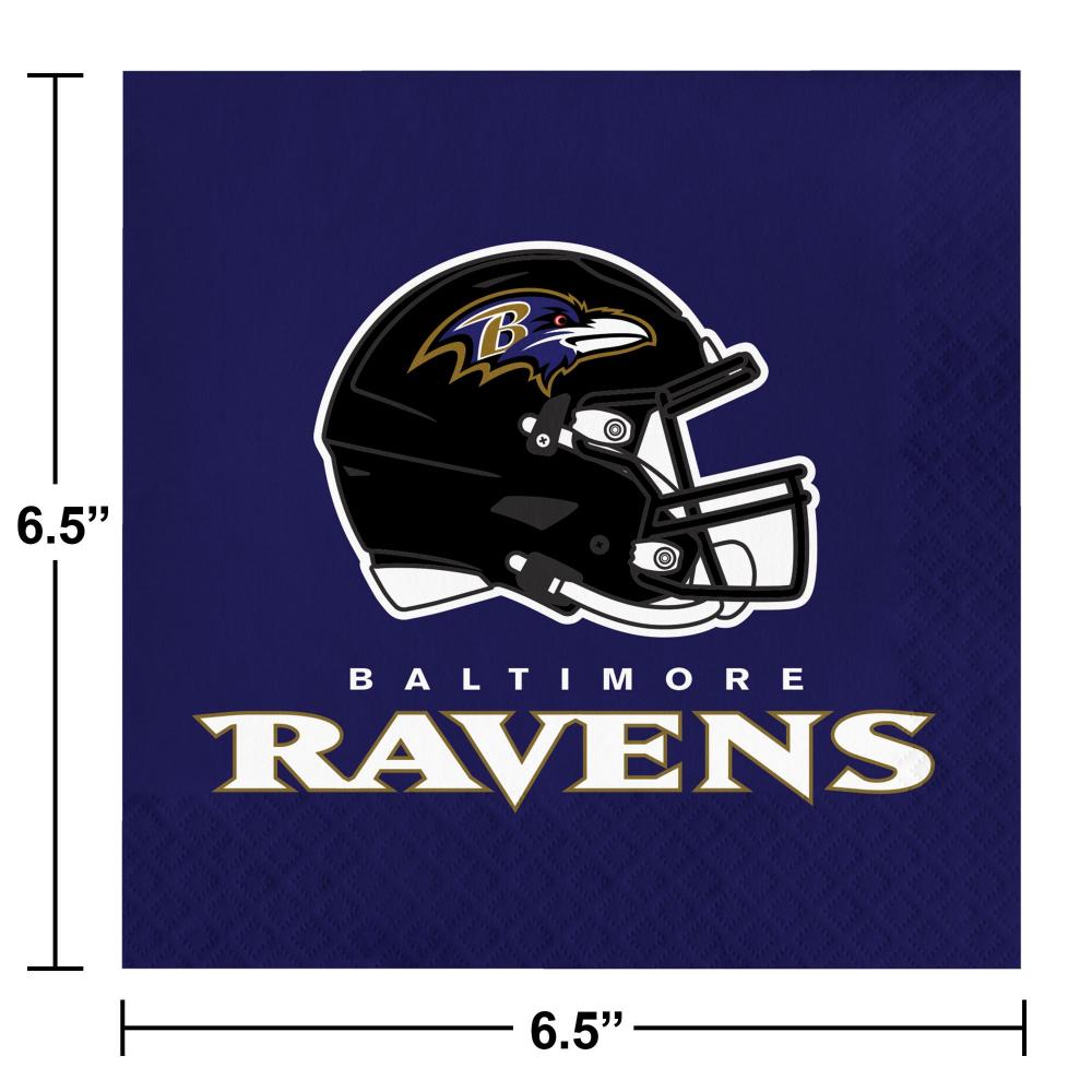 Baltimore Ravens Napkins (16/Pkg)