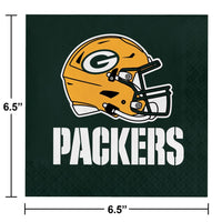 Green Bay Packers Napkins (16/Pkg)