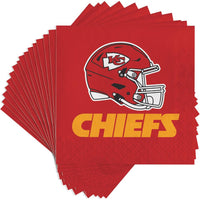 Kansas City Chiefs Napkins (16/Pkg)