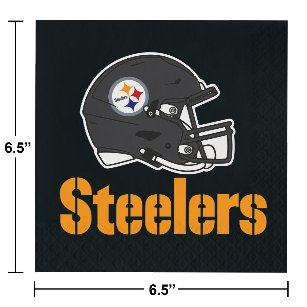 192ct Bulk Pittsburgh Steelers Luncheon Napkins