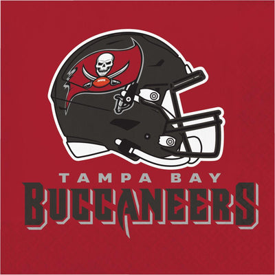 Tampa Bay Buccaneers Napkins (16/Pkg)