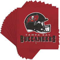 Tampa Bay Buccaneers Napkins (16/Pkg)