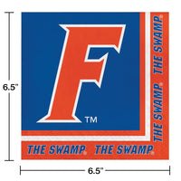 University Of Florida Napkins, 20 ct Party Decoration
