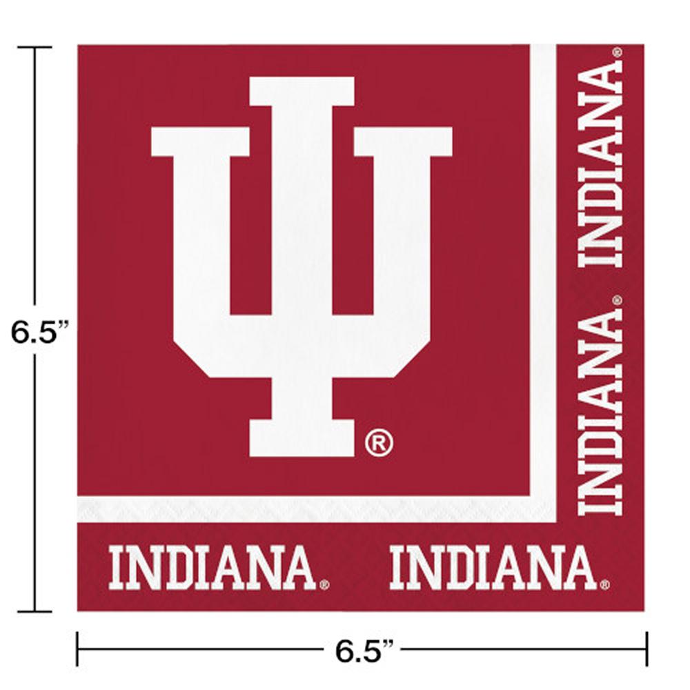 240 pc Bulk Indiana University Luncheon Napkin