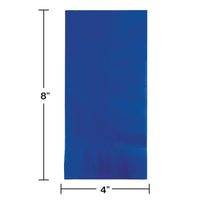 600ct Bulk Cobalt Blue 2 ply Dinner Napkins