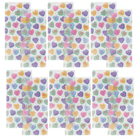 Bulk Candy Heart Cello Bags (12 Pkgs Per Case) by Beistle