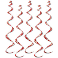 Valentine's Day Printed Heart Twirly Whirlys - Bulk/30 Whirls