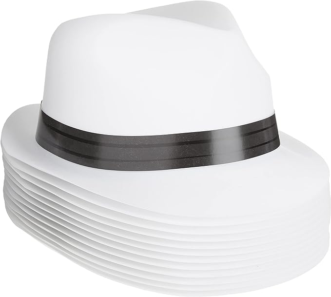 25 Pack Bulk New Year's Eve Velour Havana Chairman Hats