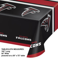 Atlanta Falcons Plastic Table Cover, 54