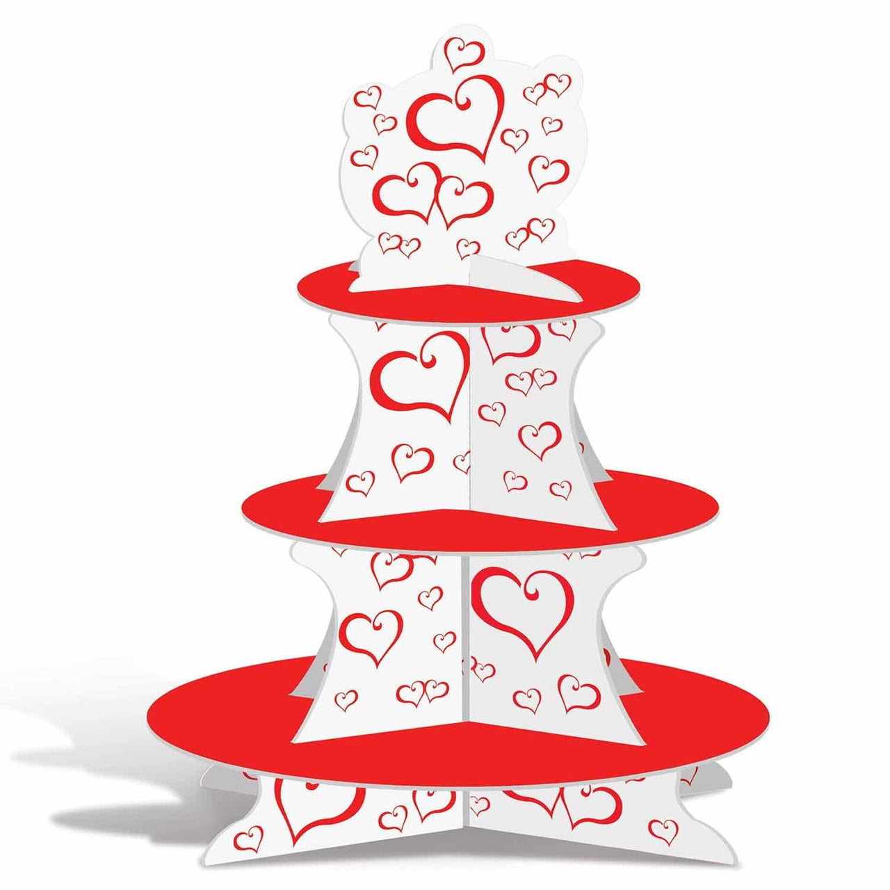 Valentine Cupcake Stand - Bulk 12 Pack