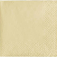 500 pc Bulk Ivory Luncheon Napkins 3 ply