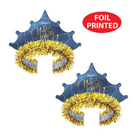50 Pack Bulk Midnight Blue New Year Tiara