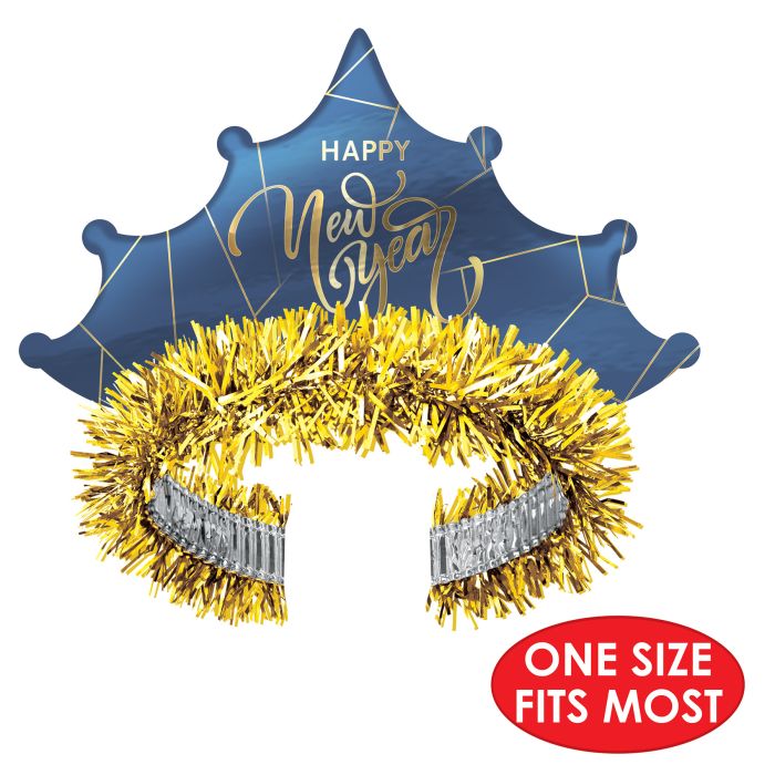 50 Pack Bulk Midnight Blue New Year Tiara