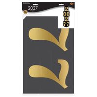 6 Pack Bulk Foil 2027 Column Decoration New Year's & Graduation Party - view 5