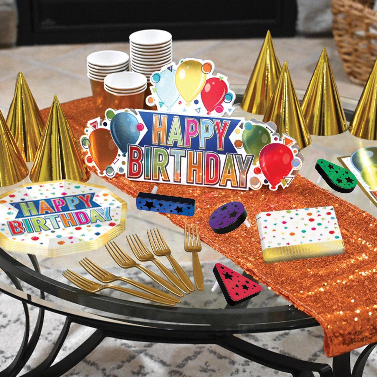 Party Accessories - Plastic Metallic Noisemakers