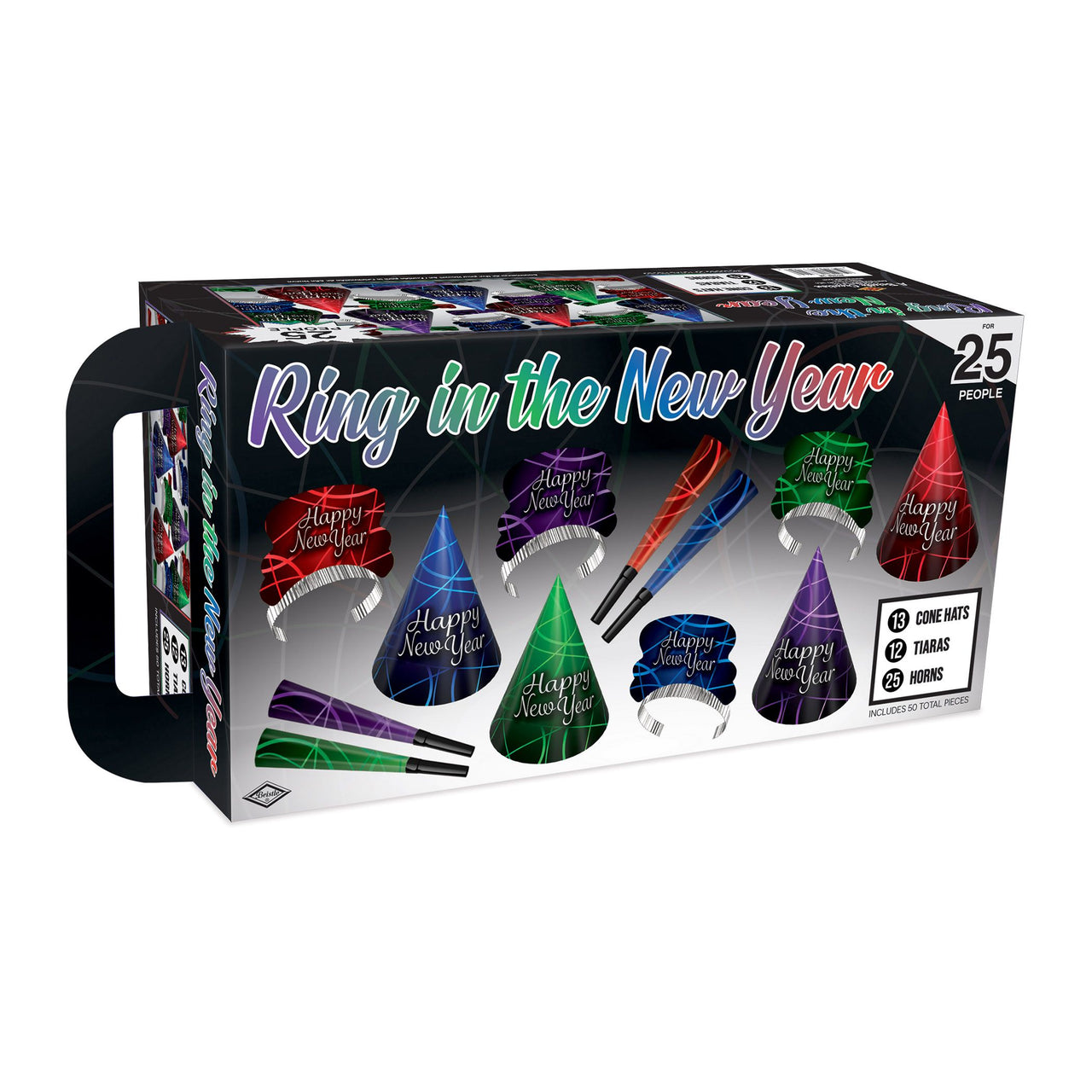 Ring In The New Year Assortment for 25 Guests Party Kit