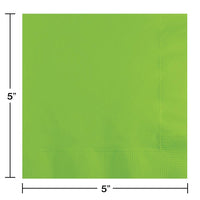 Fresh Lime Beverage Napkin 2Ply (50/Pkg)
