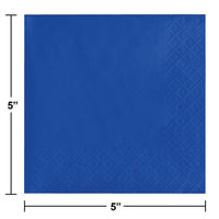 Cobalt Beverage Napkin 2Ply (50/Pkg)