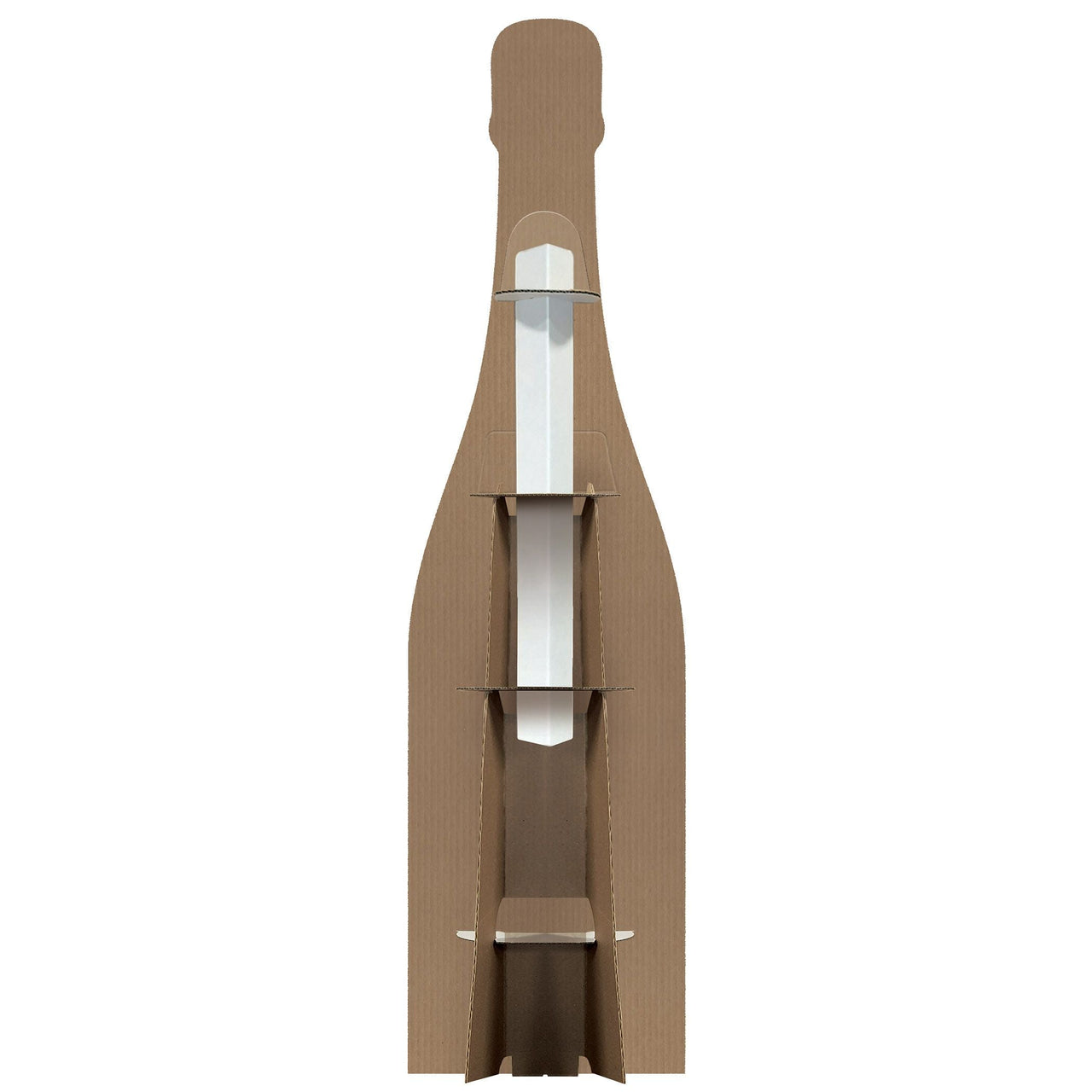 Champagne Bottle Stand-Up Prop - 4ft 10in | New Year's & Awards