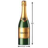 Champagne Bottle Stand-Up Prop - 4ft 10in | New Year's & Awards