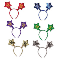 Happy New Year Star Boppers - Bulk 12 Pack