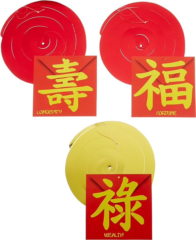 18 Piece Bulk Asian Party Whirls