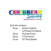 Caribbean Swing Assortment for 50 People