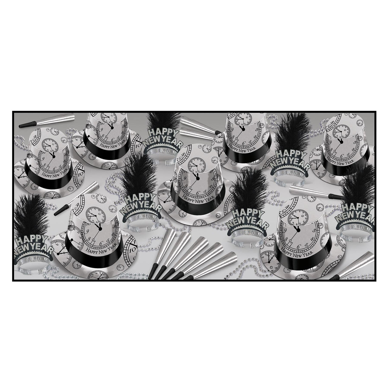 New Year's Eve Silver Times Assortment
