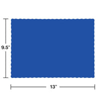 600ct Bulk Cobalt Blue Placemats Paper