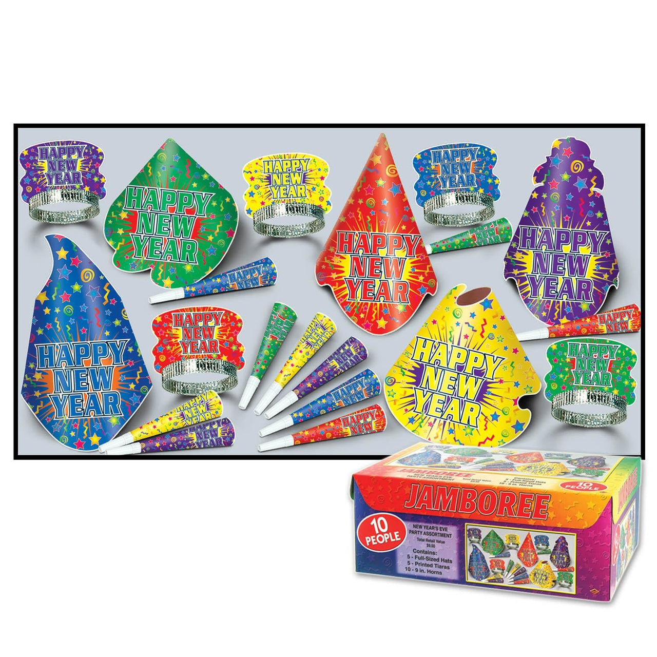 New Year's Eve Jamboree Party Kit for 10