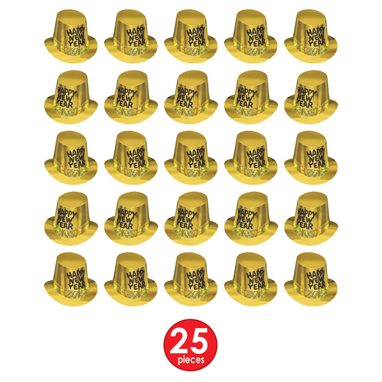 Gold Rush New Years Party Hi-Hat