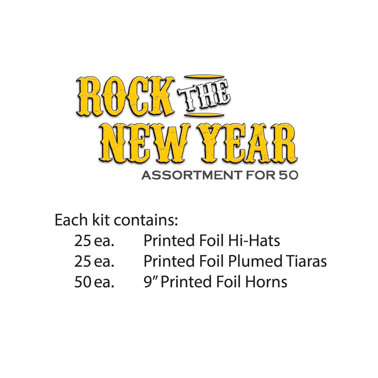 Rock The New Year Assortment for 50 People