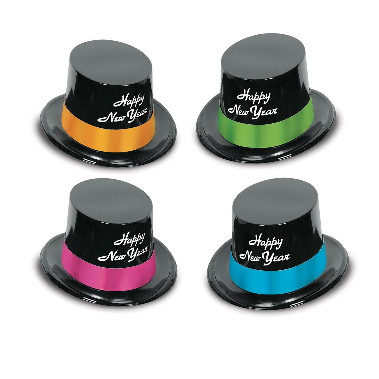 New Year's Eve Neon Legacy Toppers - Bulk 25 Pack