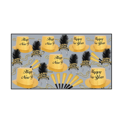 Topaz New Year's Eve Party Kit for 50 People