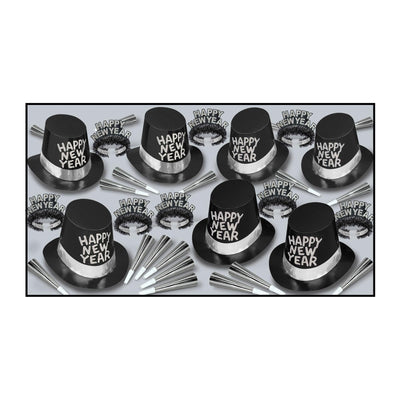Black Tie New Year's Eve Party Kit for 50 People